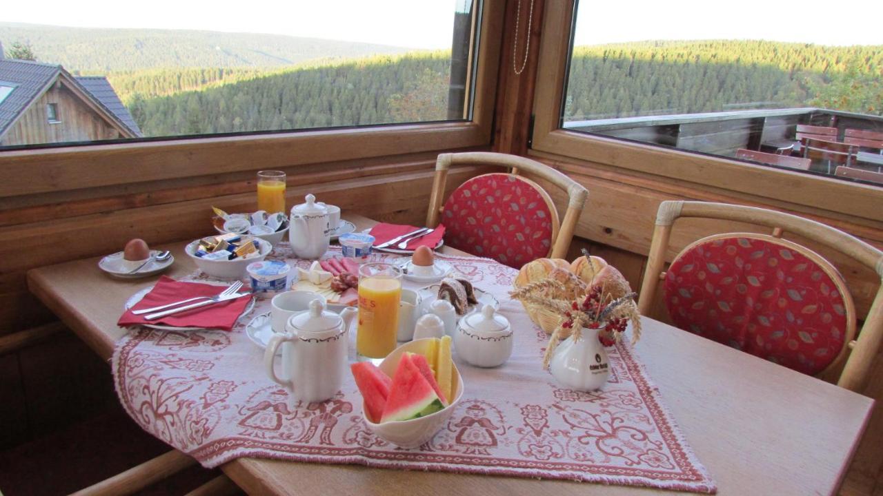 Berggasthaus & Pension Schoene Aussicht Klingenthal Exteriér fotografie
